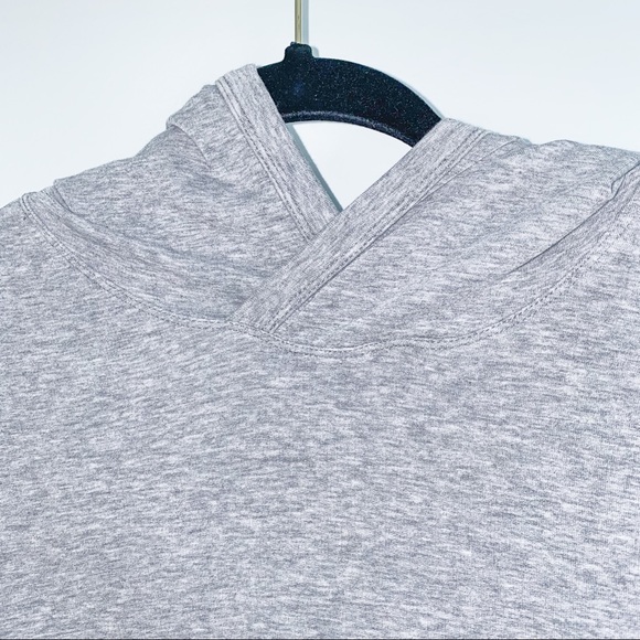 Saks Fifth Oversized Heather Grey Hoodie - Picture 6 of 11